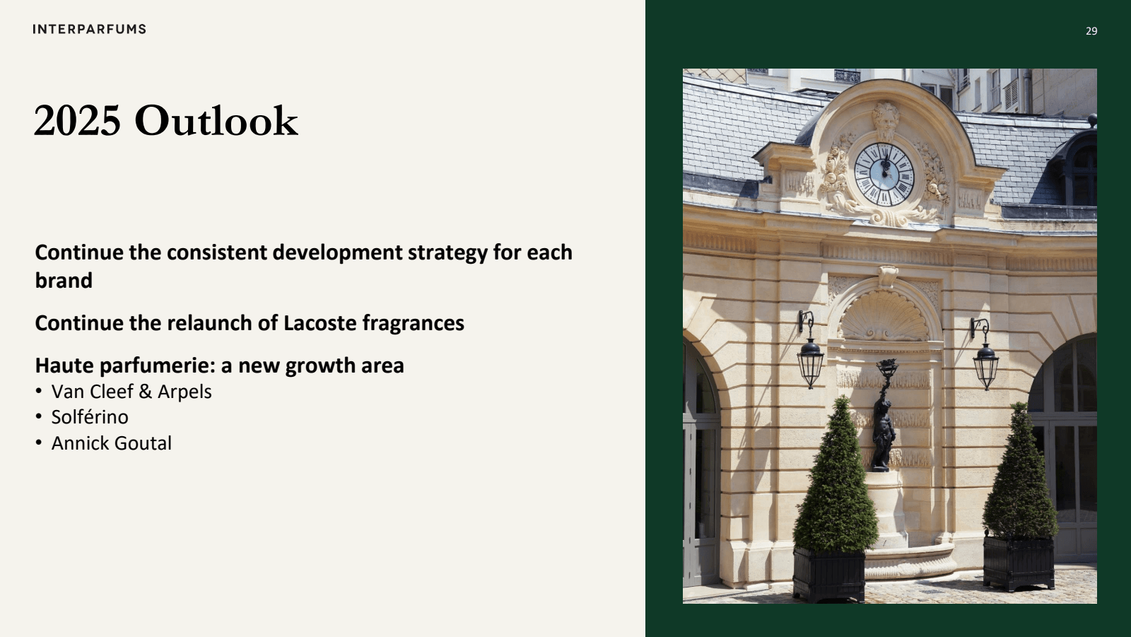 INTERPARFUMS 

2025 