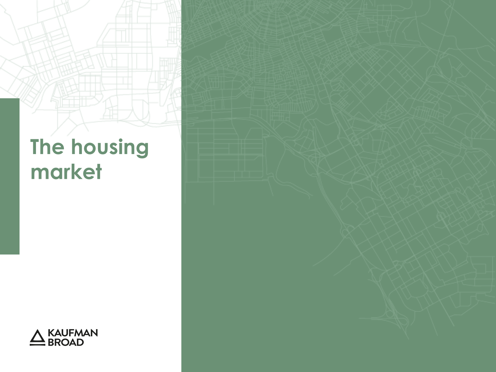 The housing market

