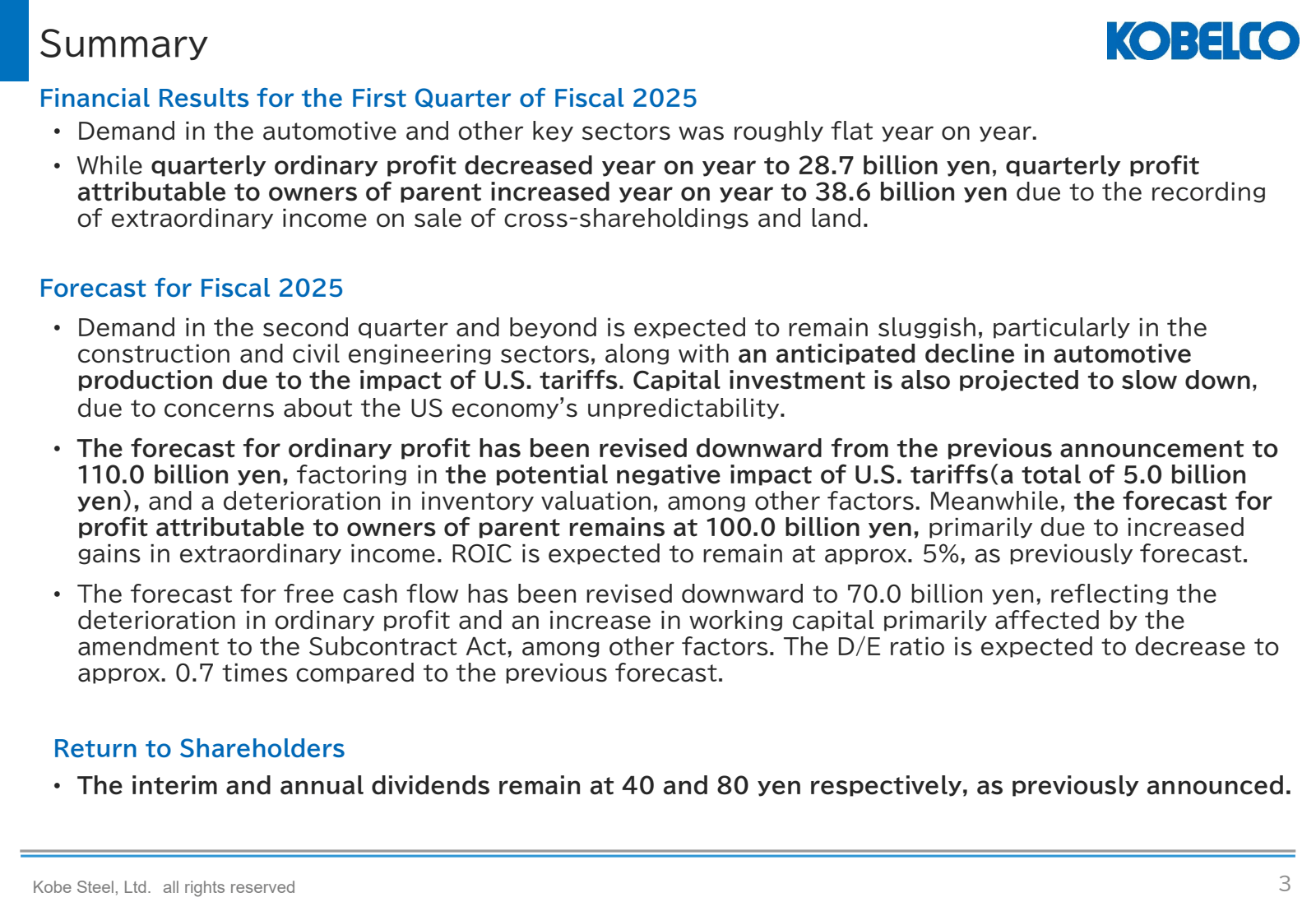 Summary

Financial R