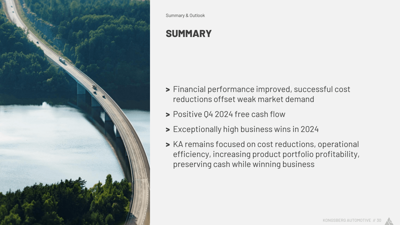 Summary & Outlook 

