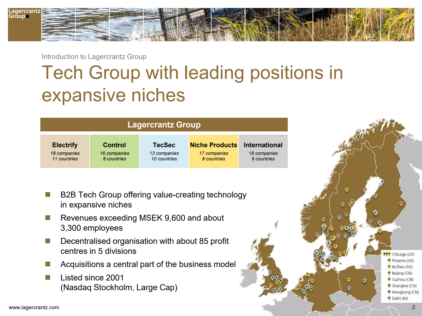 Lagercrantz

Group

