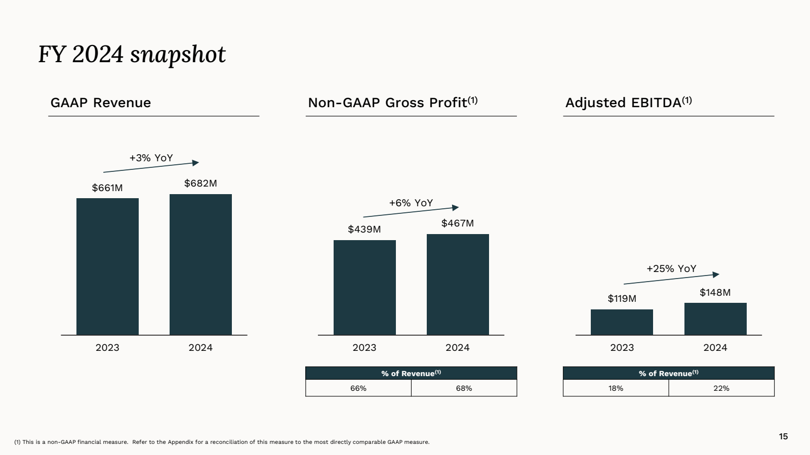 FY 2024 snapshot 

G