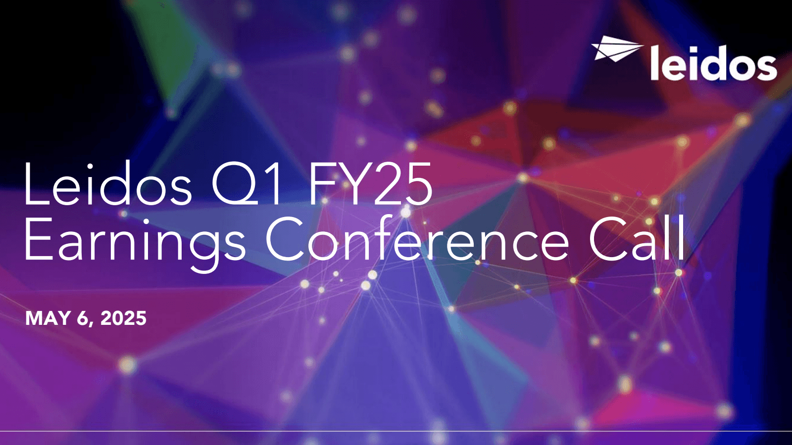 leidos 

Leidos Q1 F