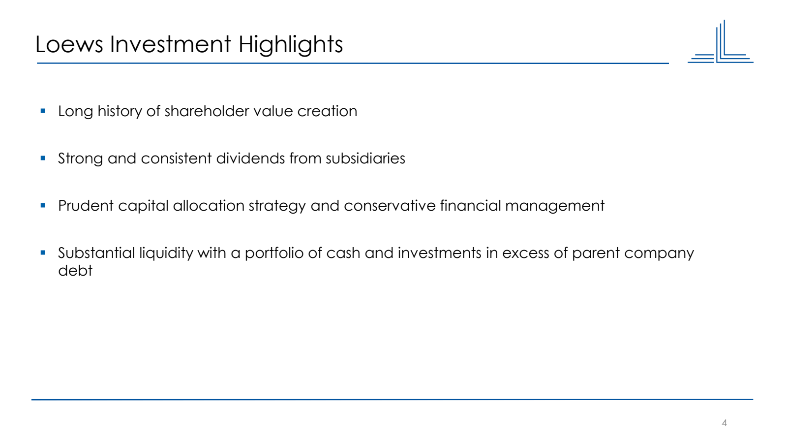 Loews Investment Hig