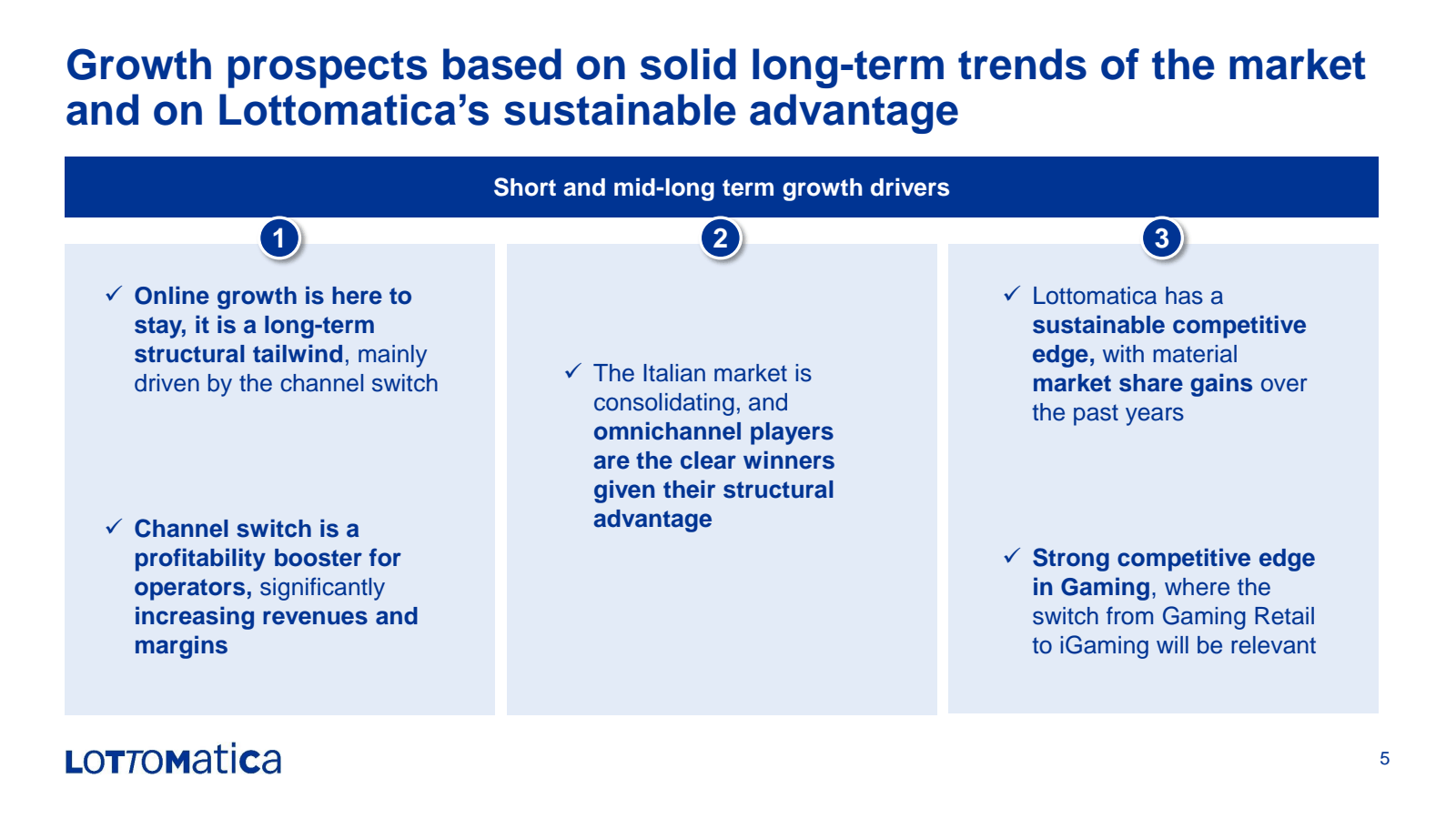Growth prospects bas