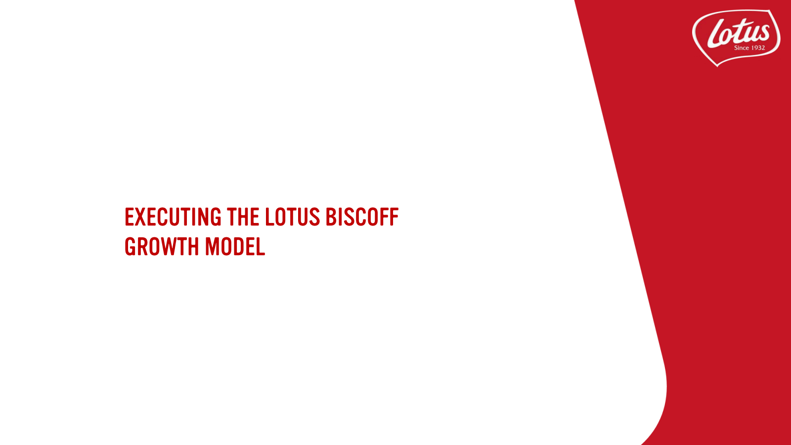 EXECUTING THE LOTUS 