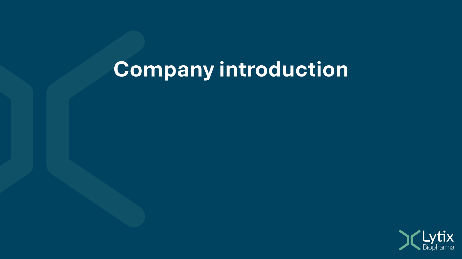 Company introduction