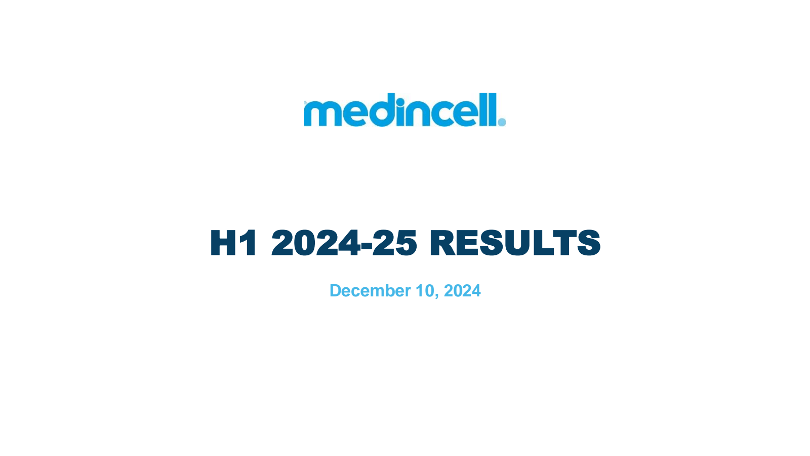 medincell . 

H1 202