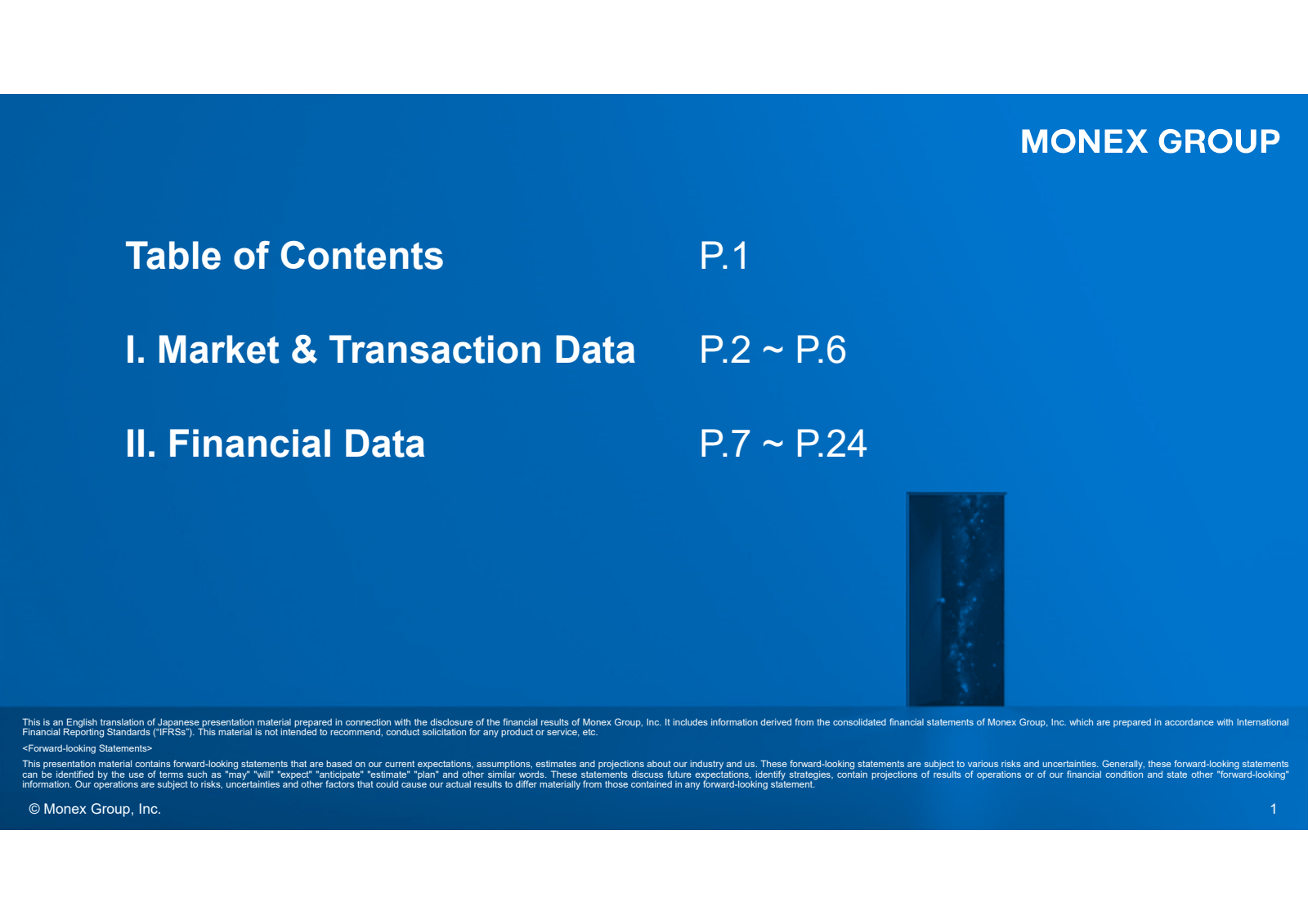 Table of Contents 

