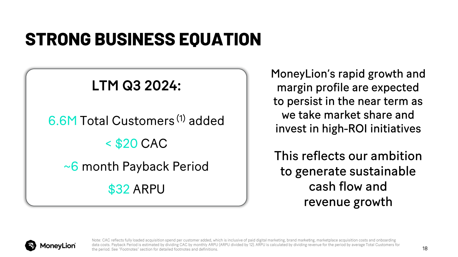 STRONG BUSINESS EQUA