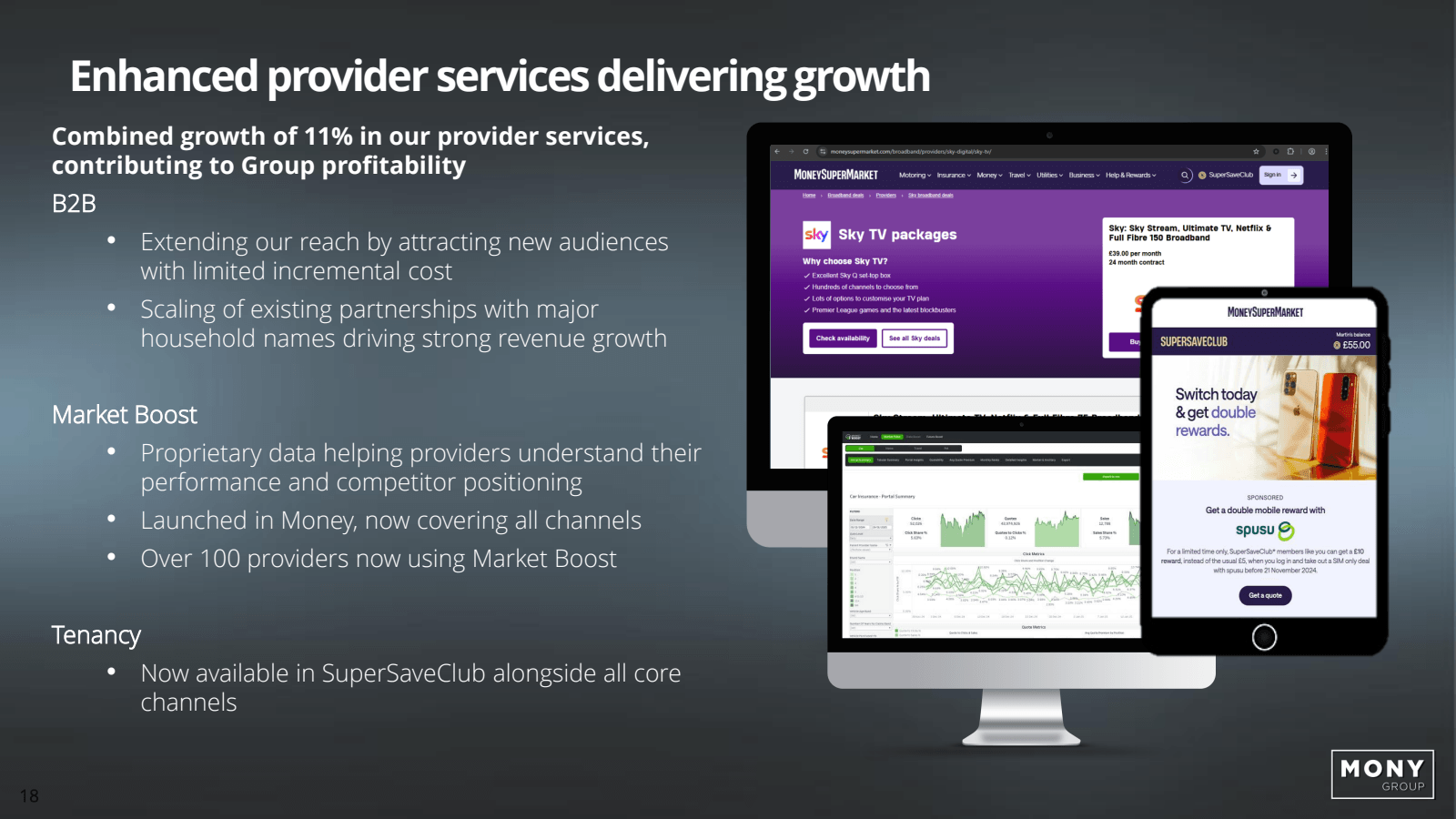 Enhanced provider se