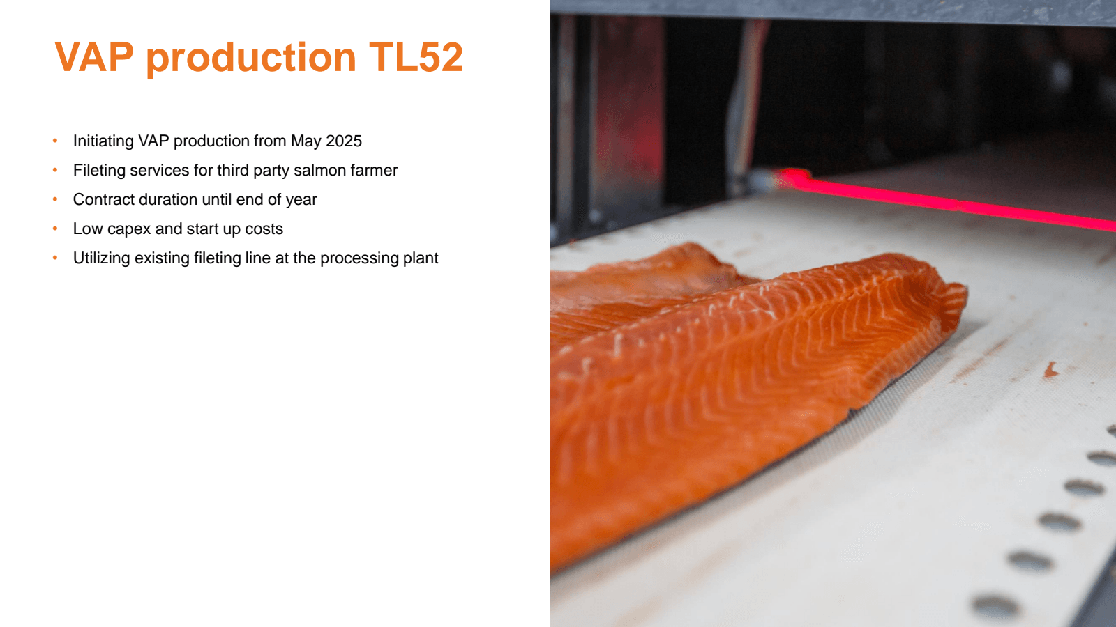 VAP production TL52 