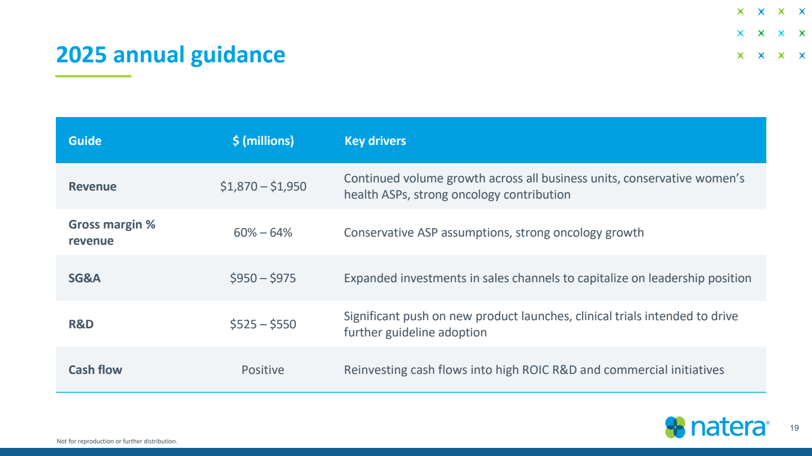 2025 annual guidance