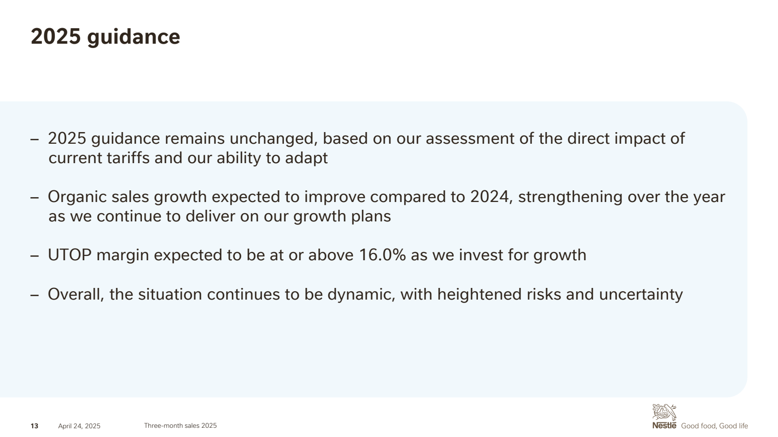 2025 guidance 

- 20