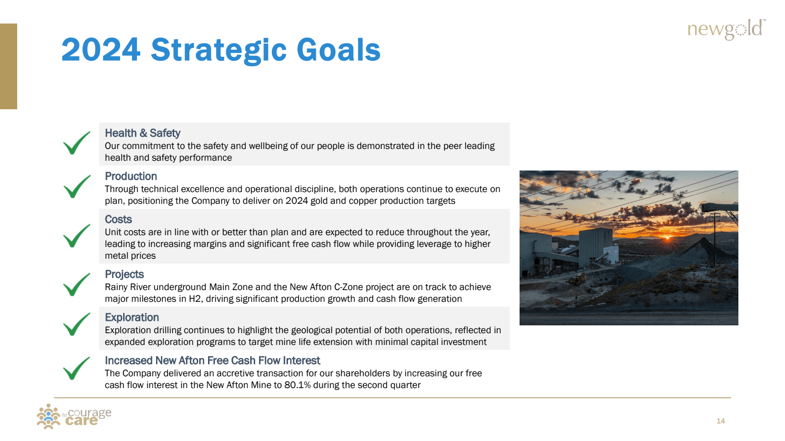 2024 Strategic Goals