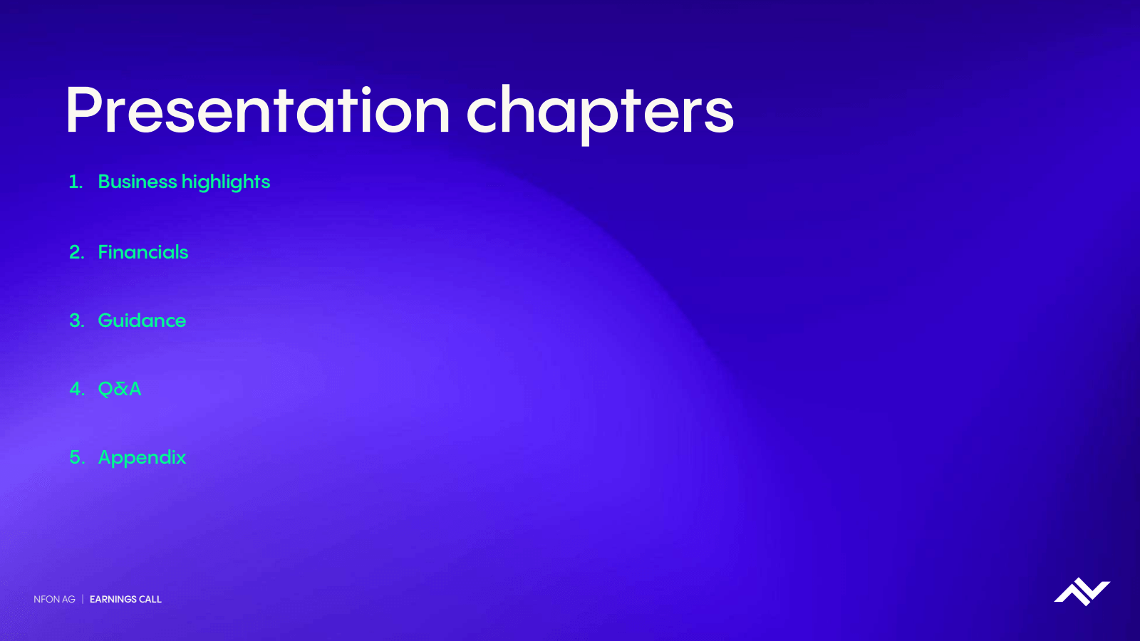 Presentation chapter