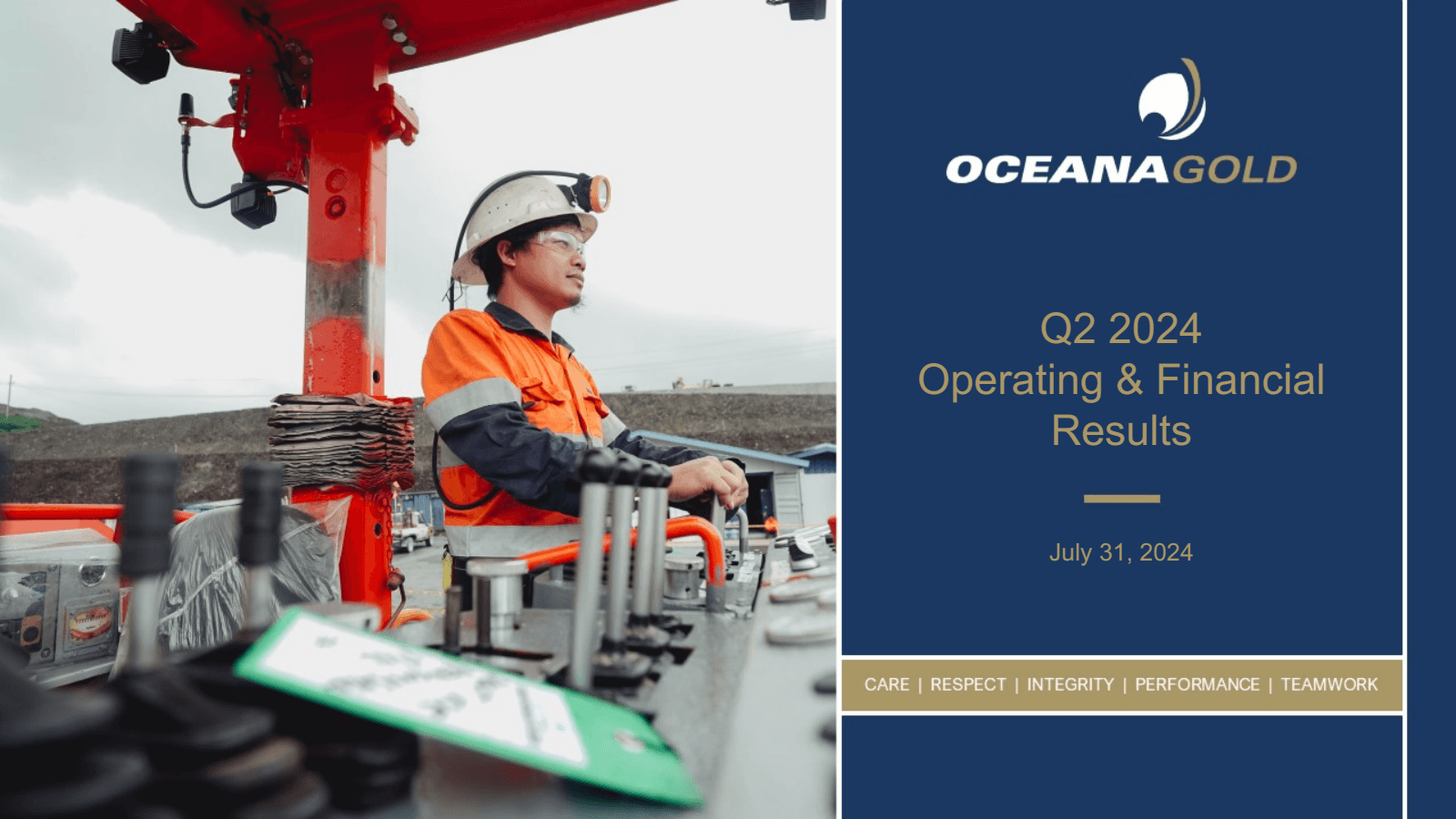 OCEANAGOLD 

Q2 2024