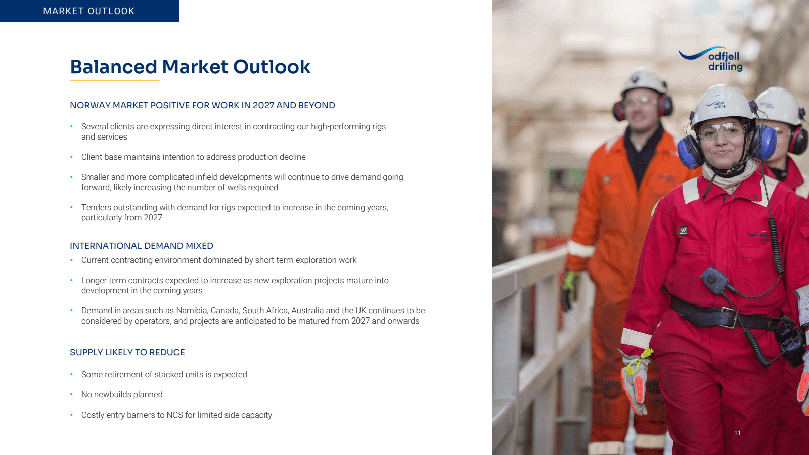 MARKET OUTLOOK

Bala