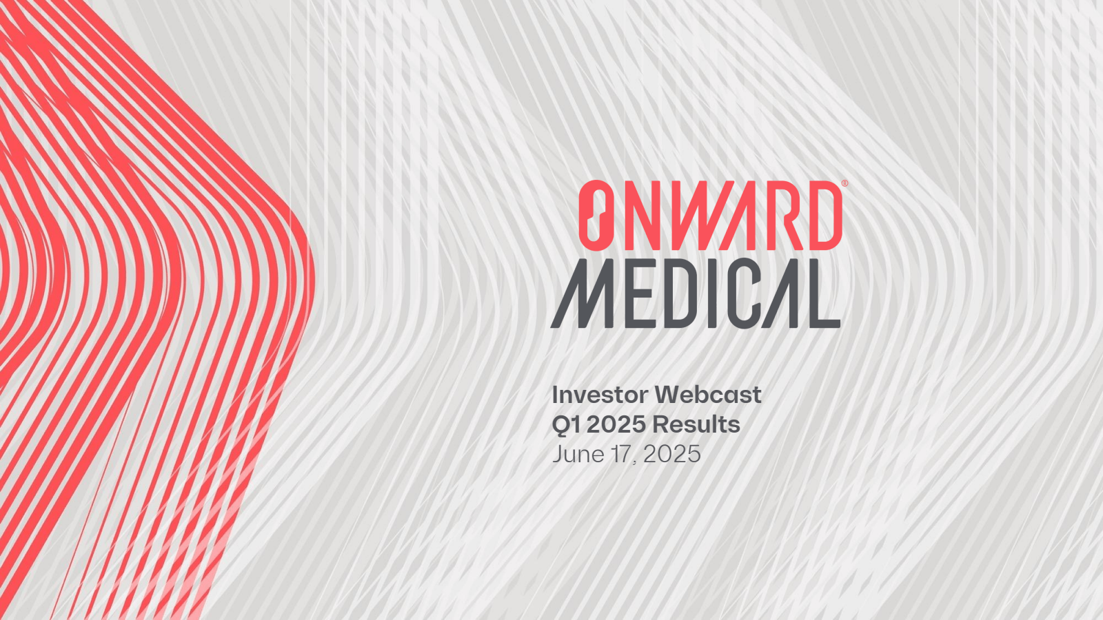 ONWARD MEDICAL

Inve