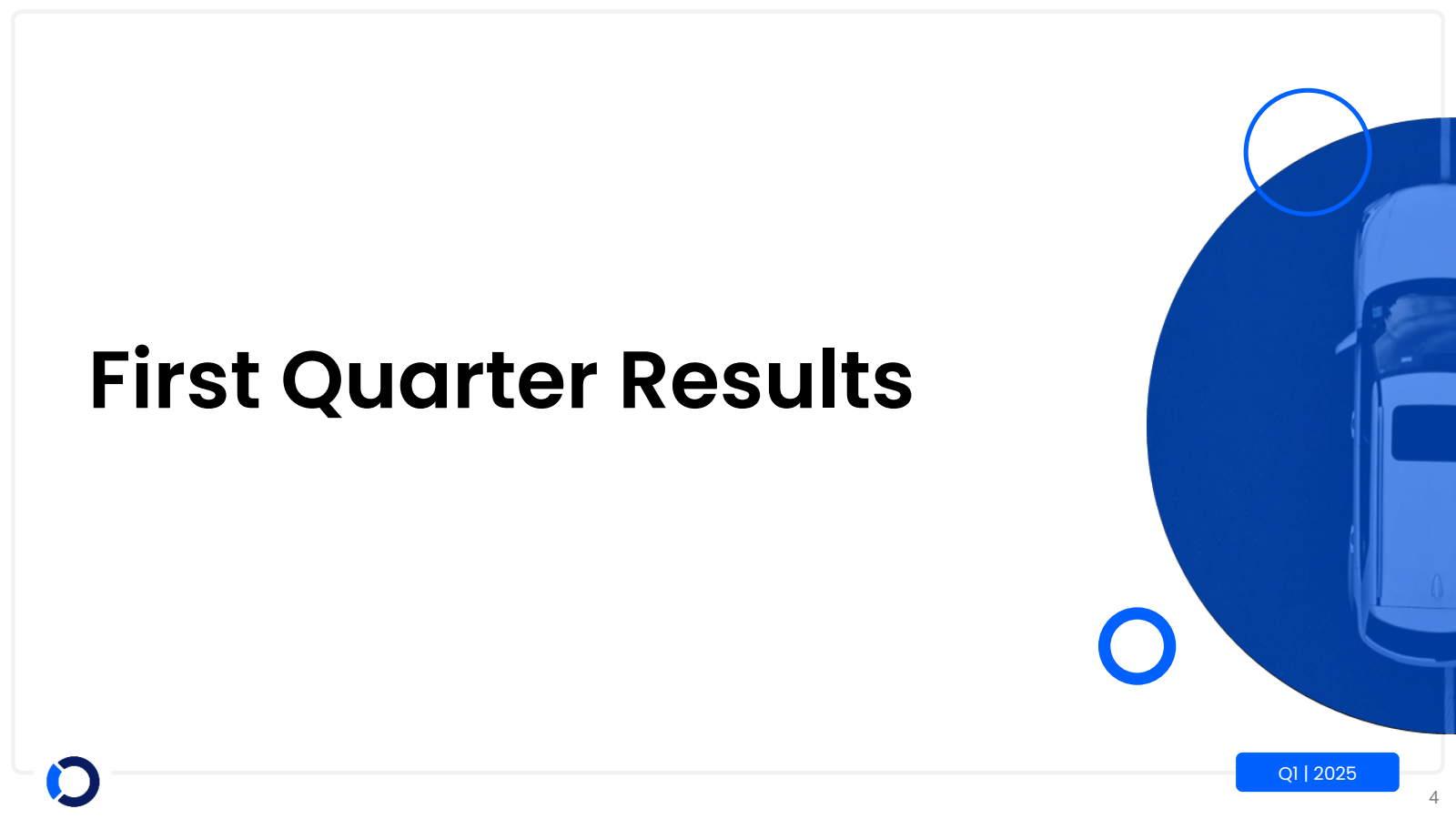 0 

First Quarter Re