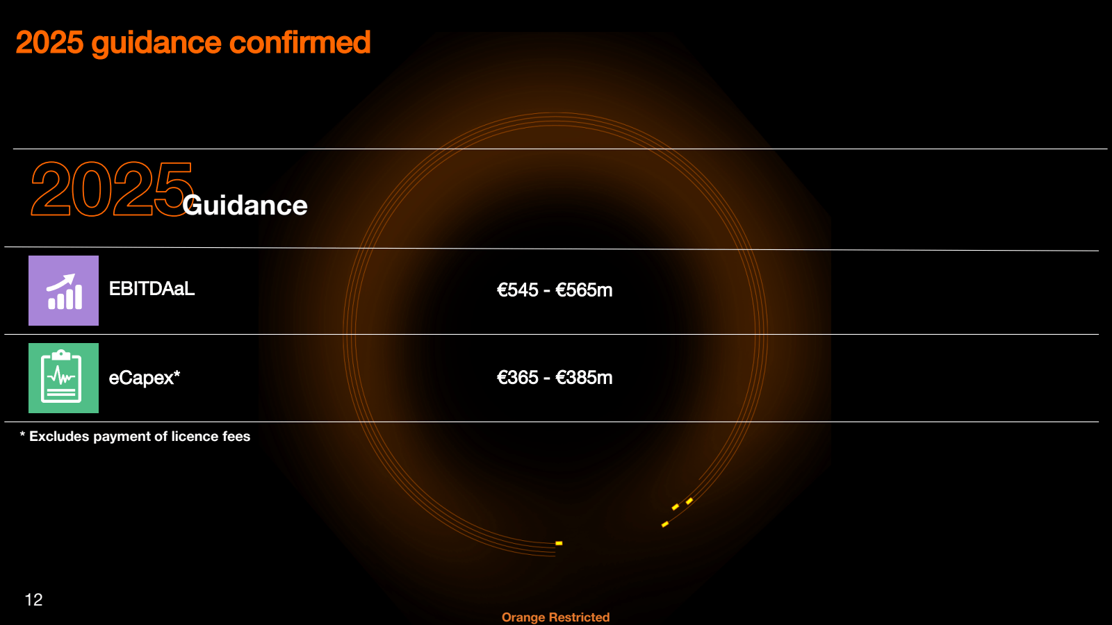 2025 guidance confir