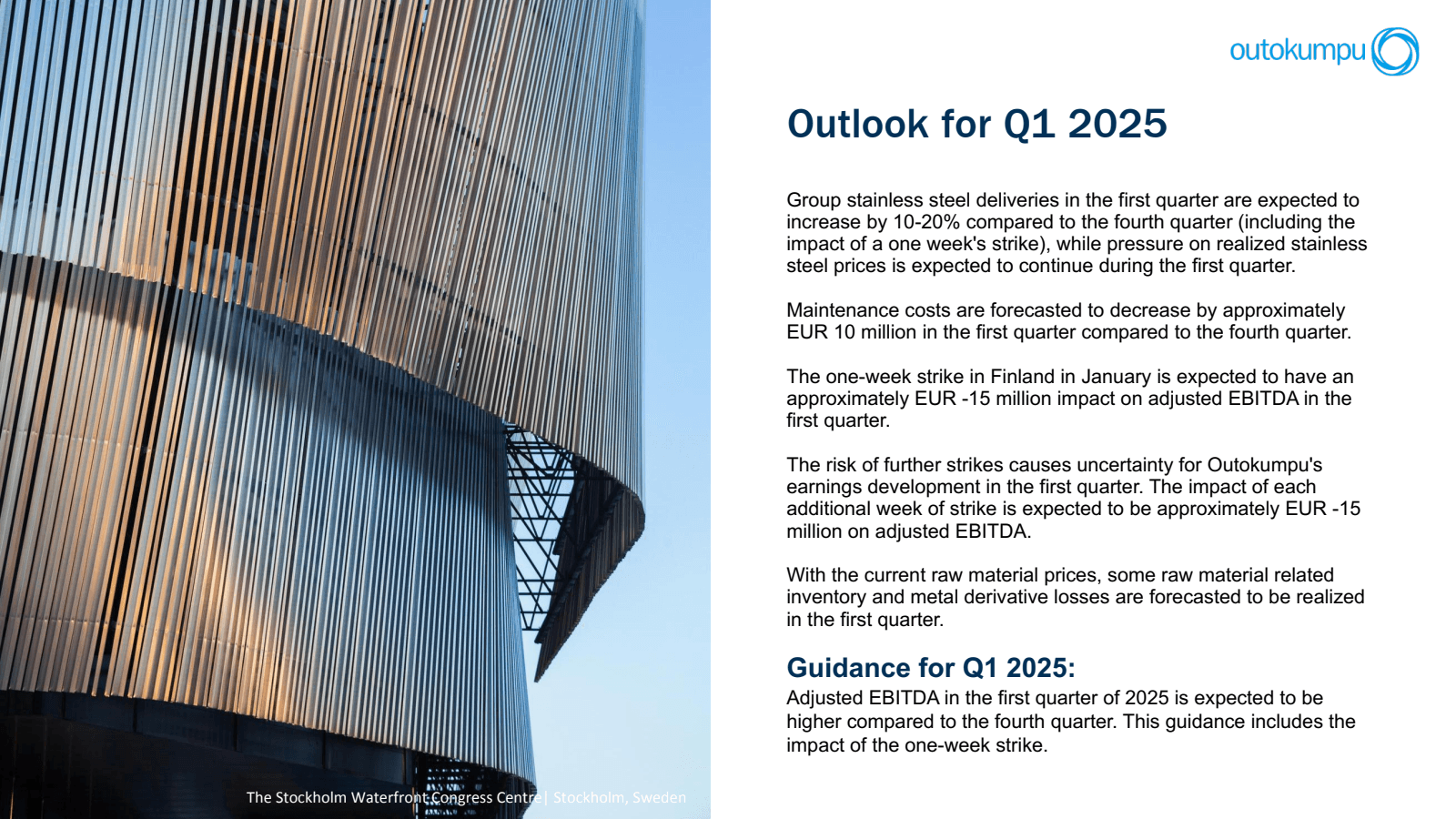 Outlook for Q1 2025 