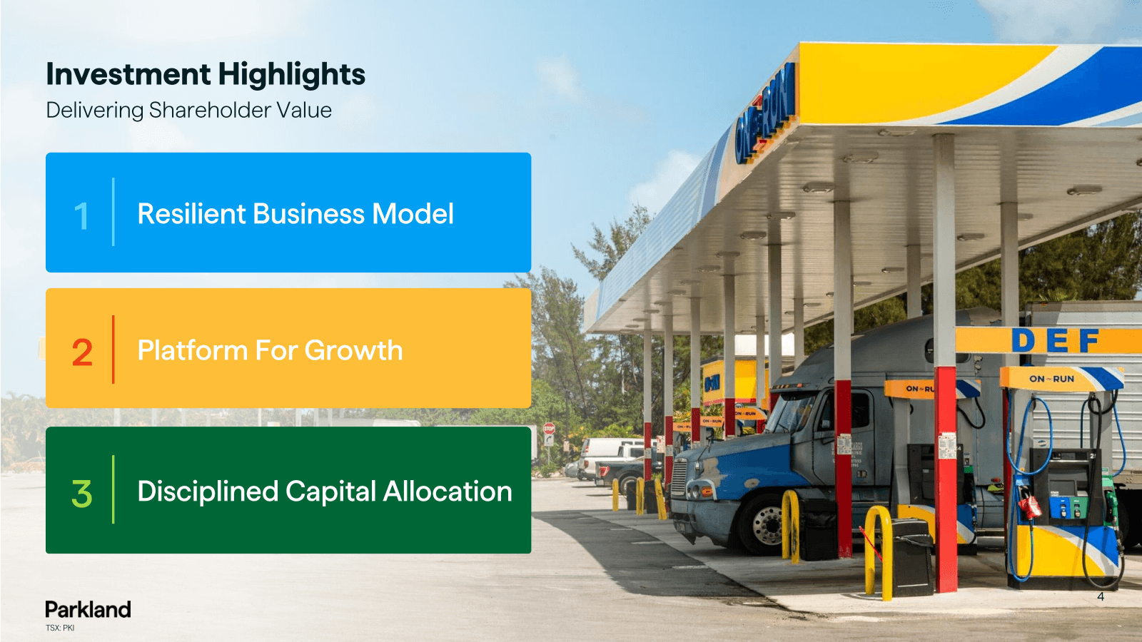 Investment Highlight