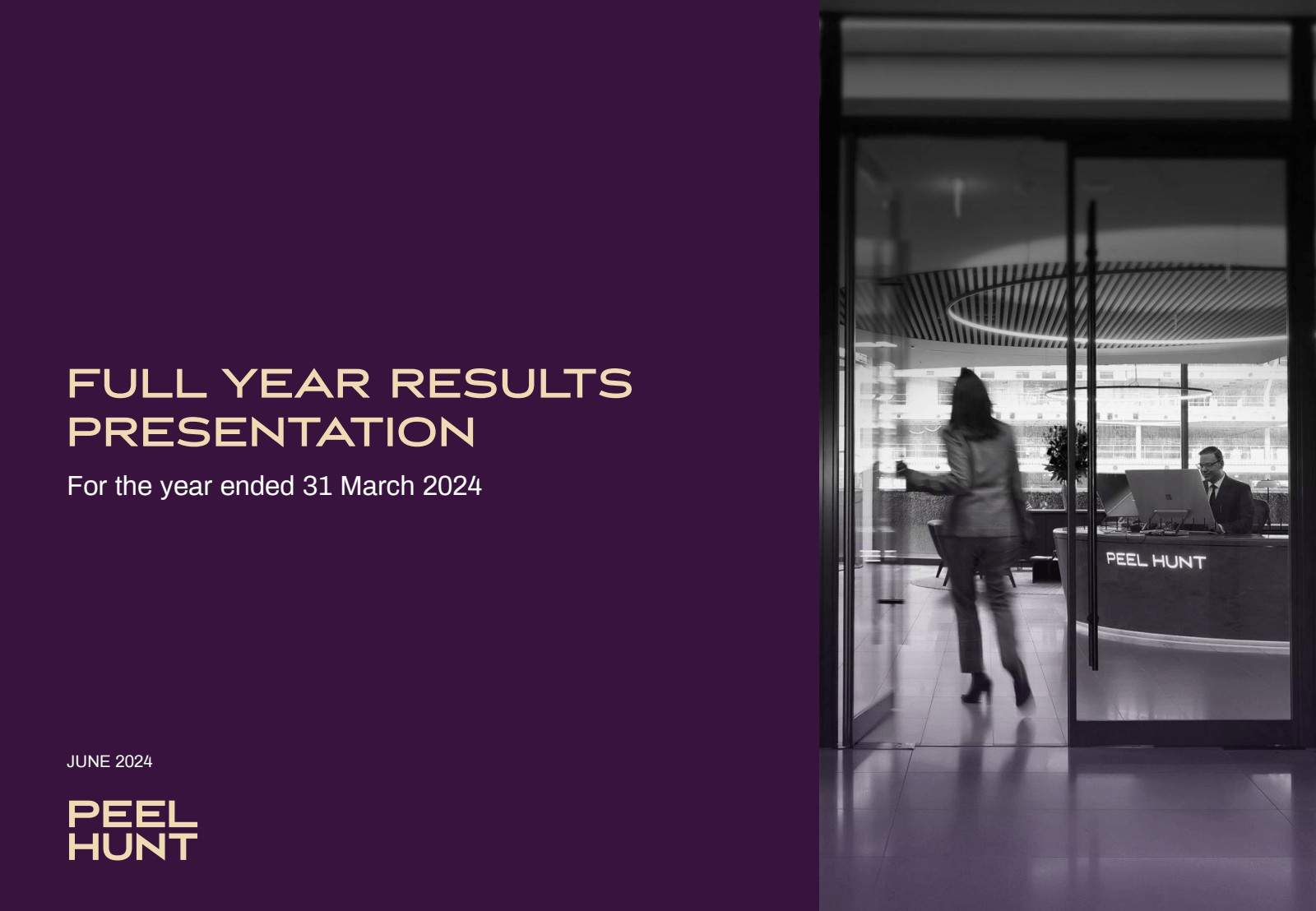 FULL YEAR RESULTS 
P