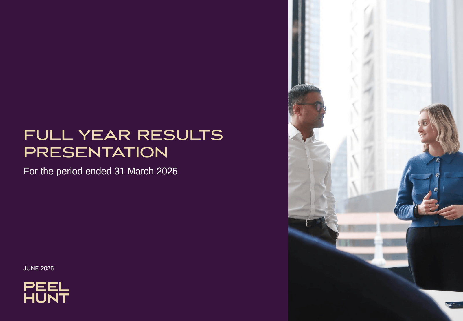 FULL YEAR RESULTS

P