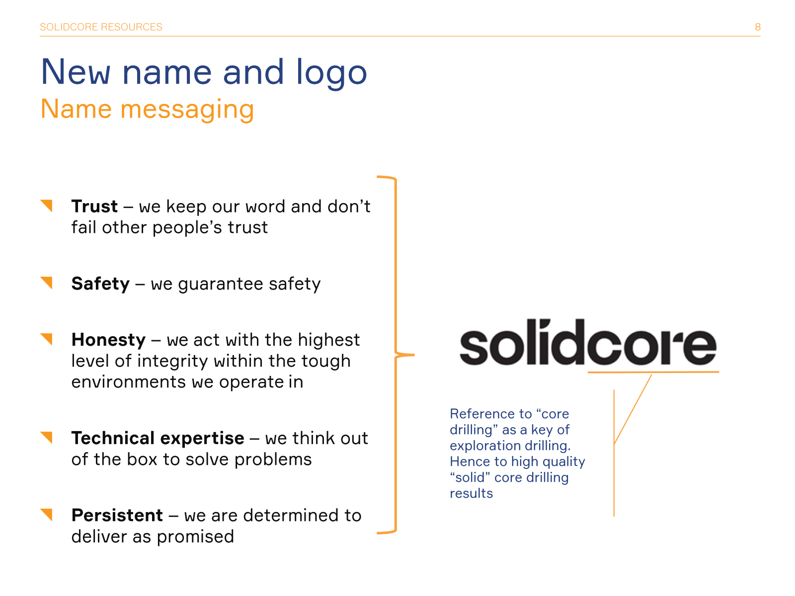 SOLIDCORE RESOURCES 