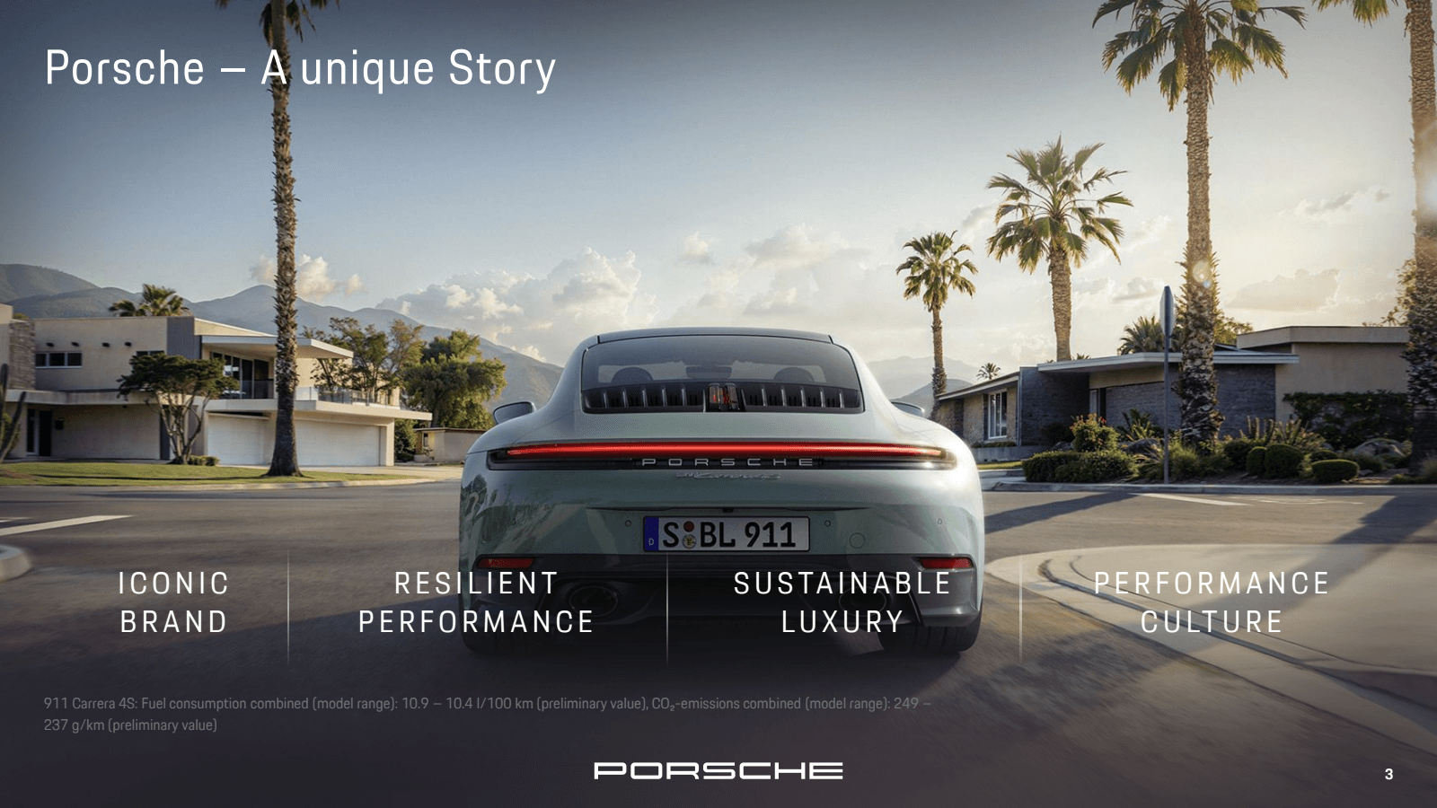 Porsche - A unique S