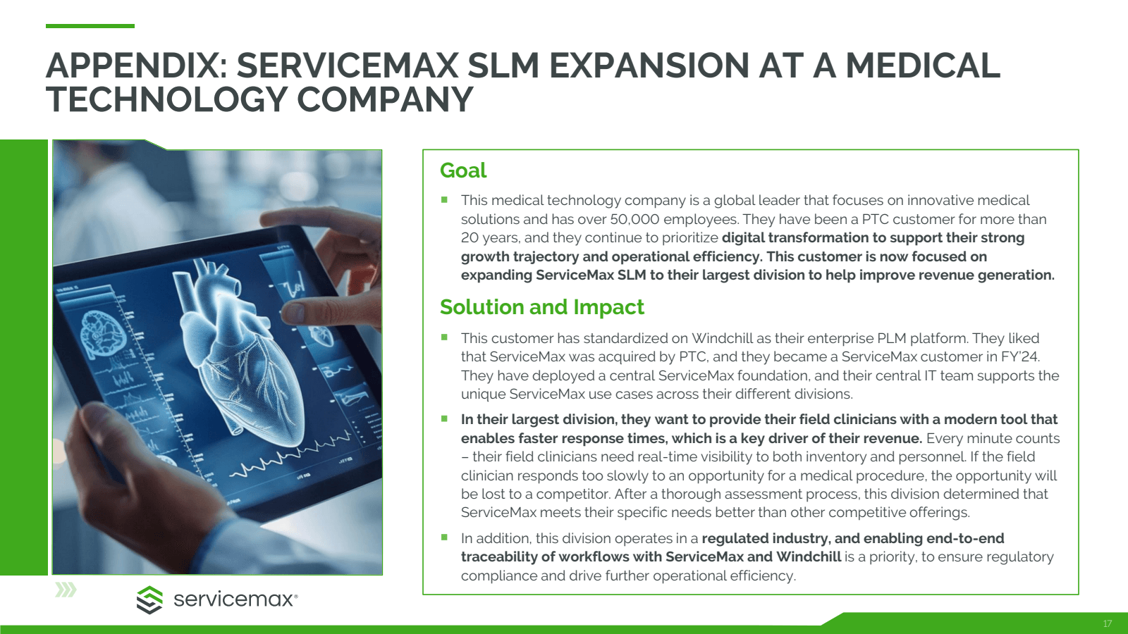 APPENDIX : SERVICEMA
