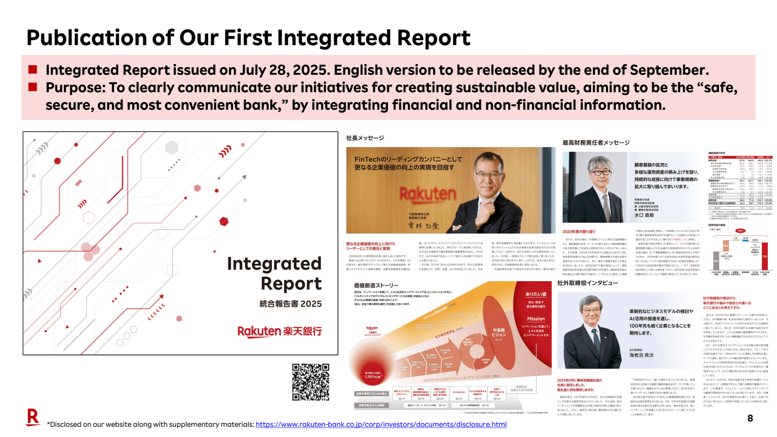 Publication of Our F