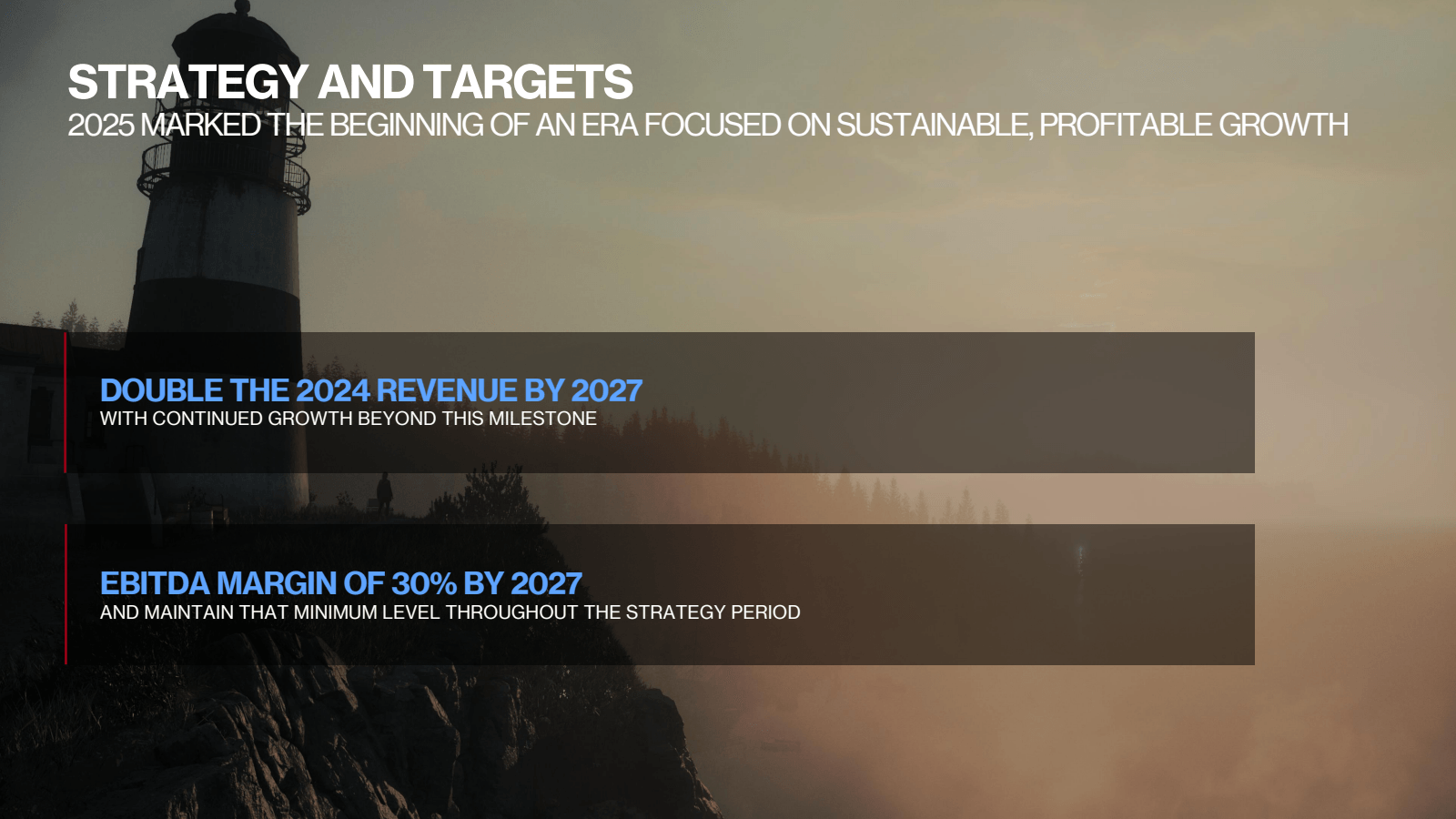 STRATEGY AND TARGETS