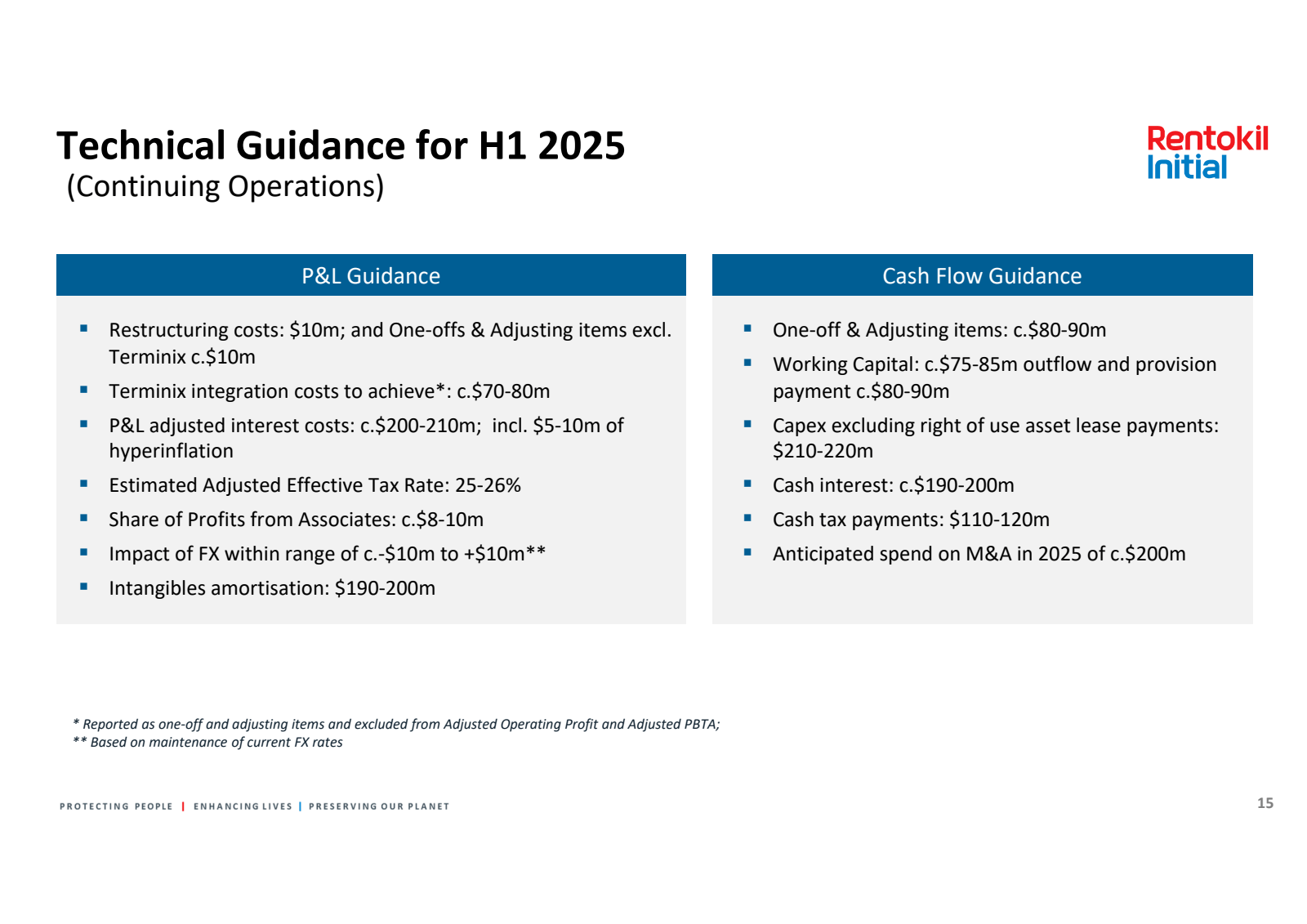 Technical Guidance f