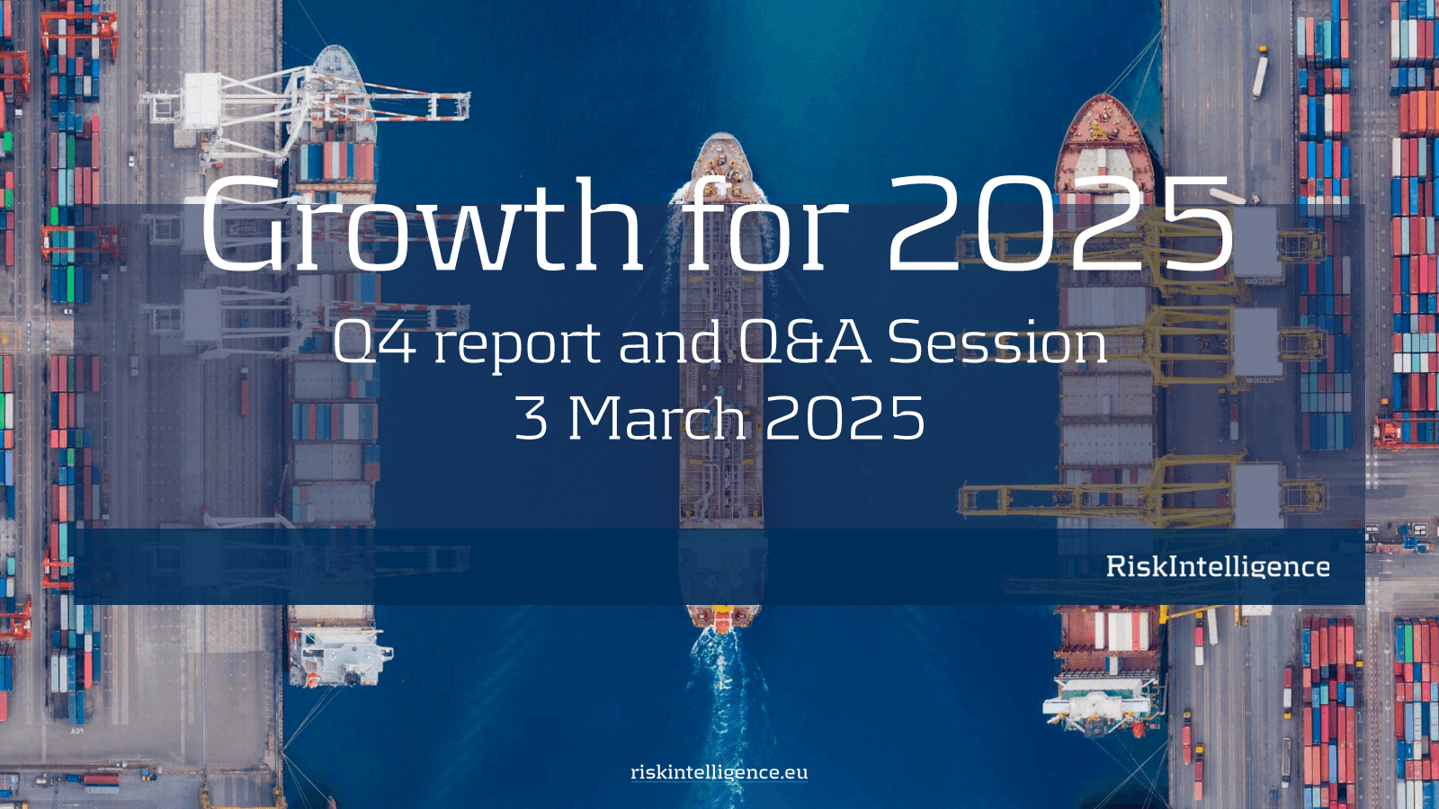 Growth for 2025 
04 