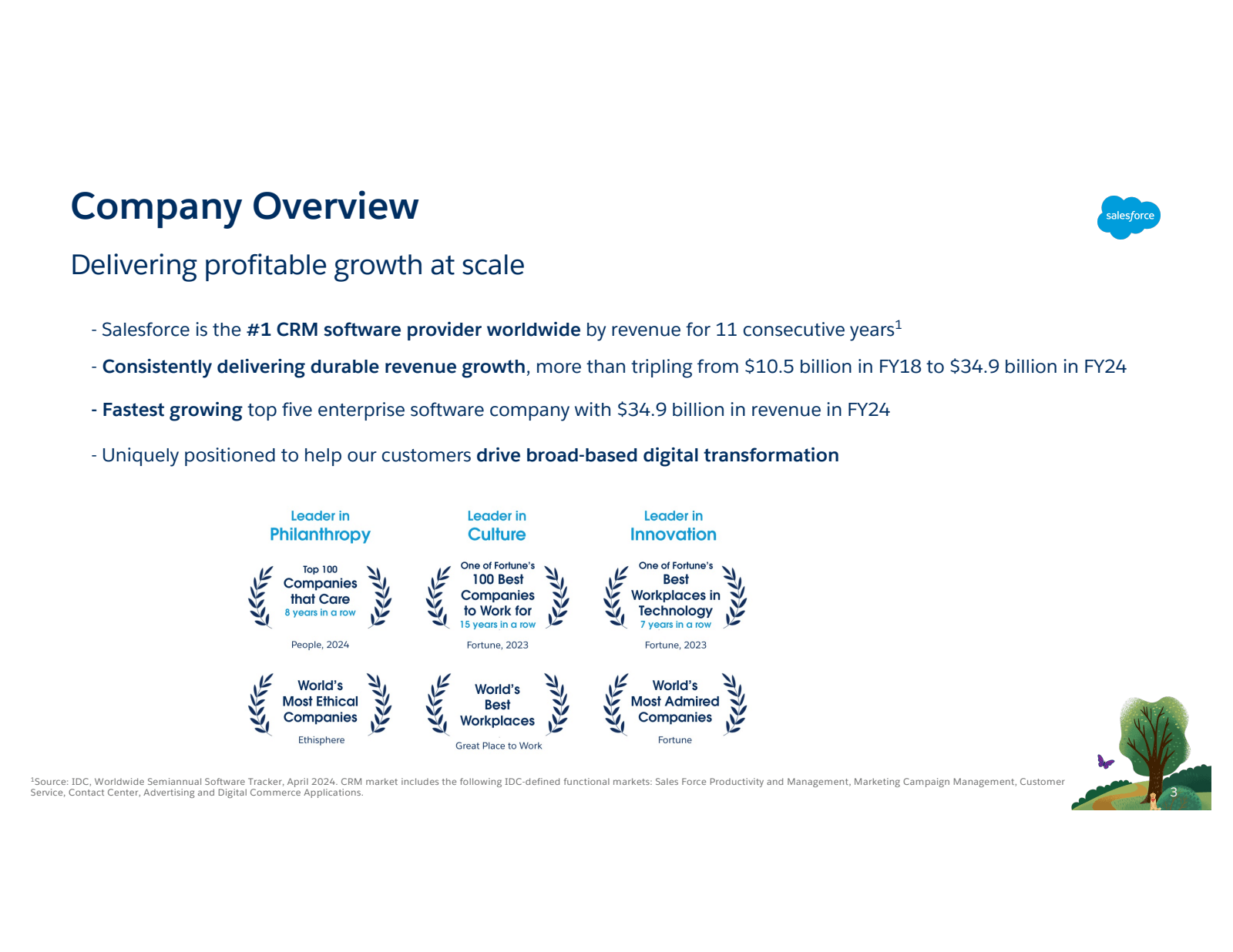 Company Overview 

D