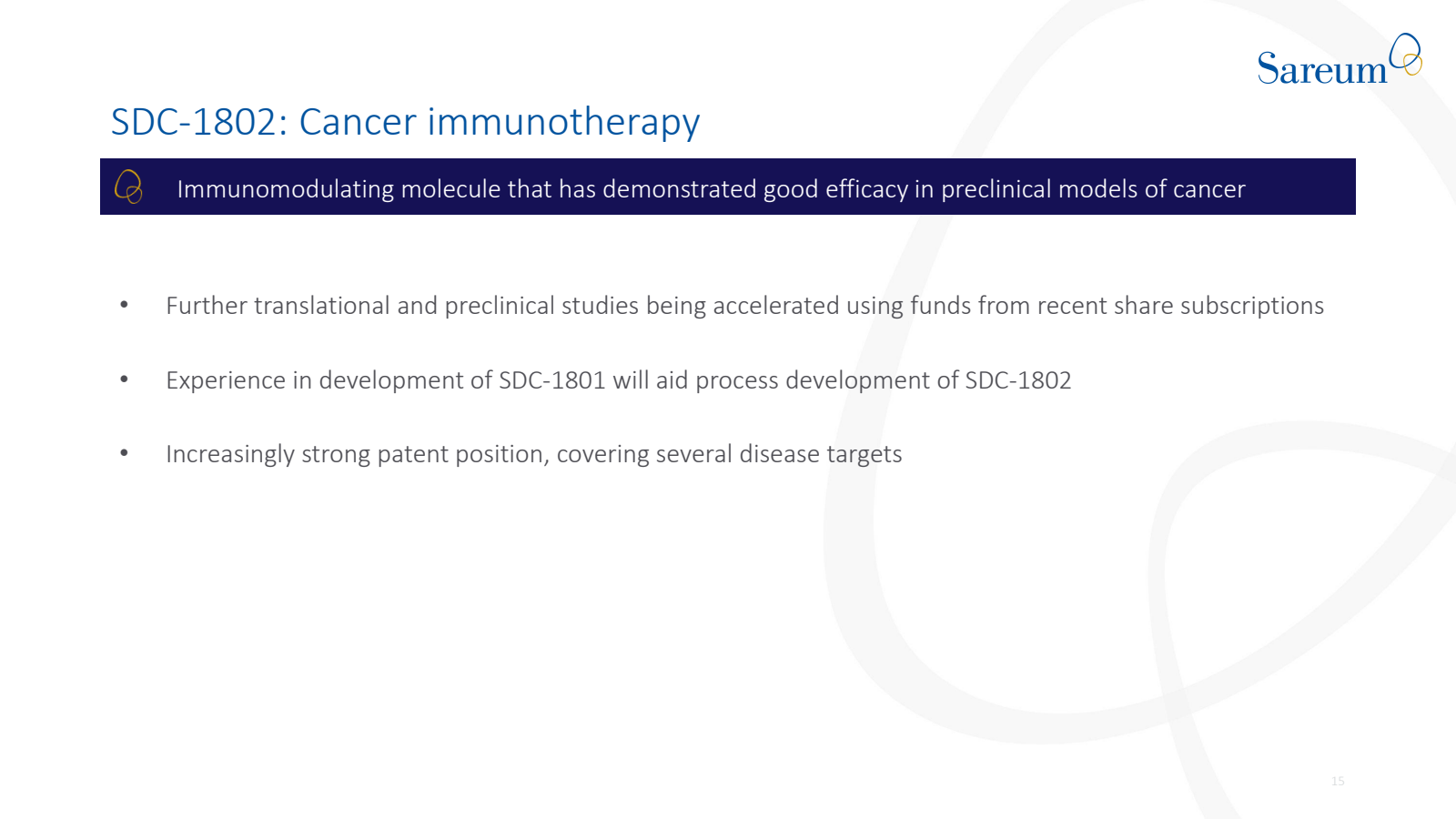 SDC - 1802 : Cancer 