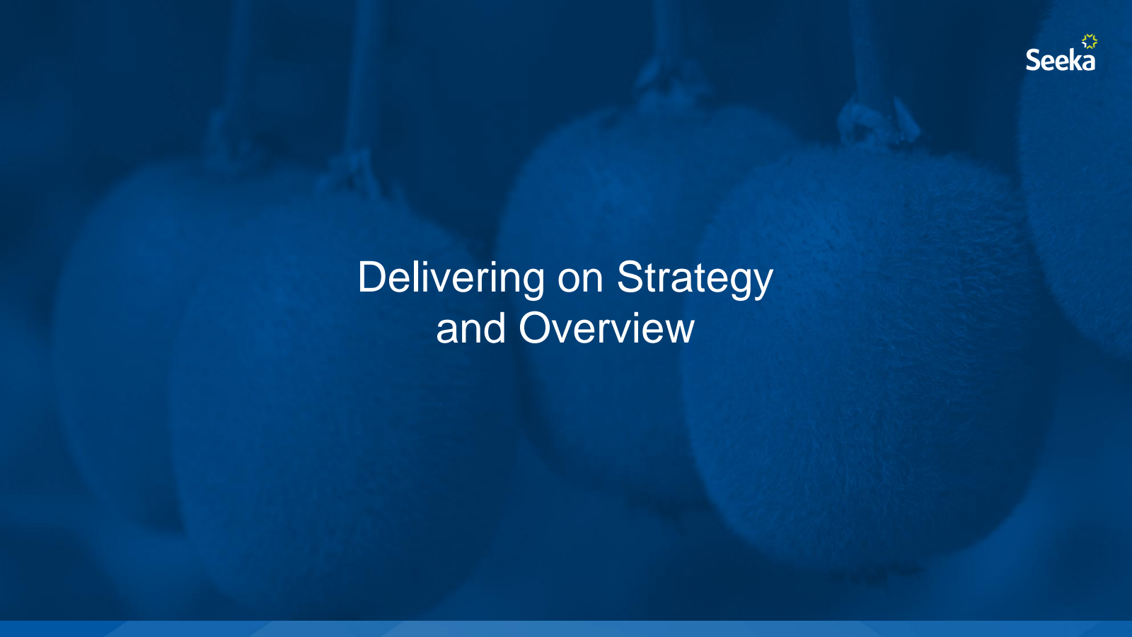 Delivering on Strate