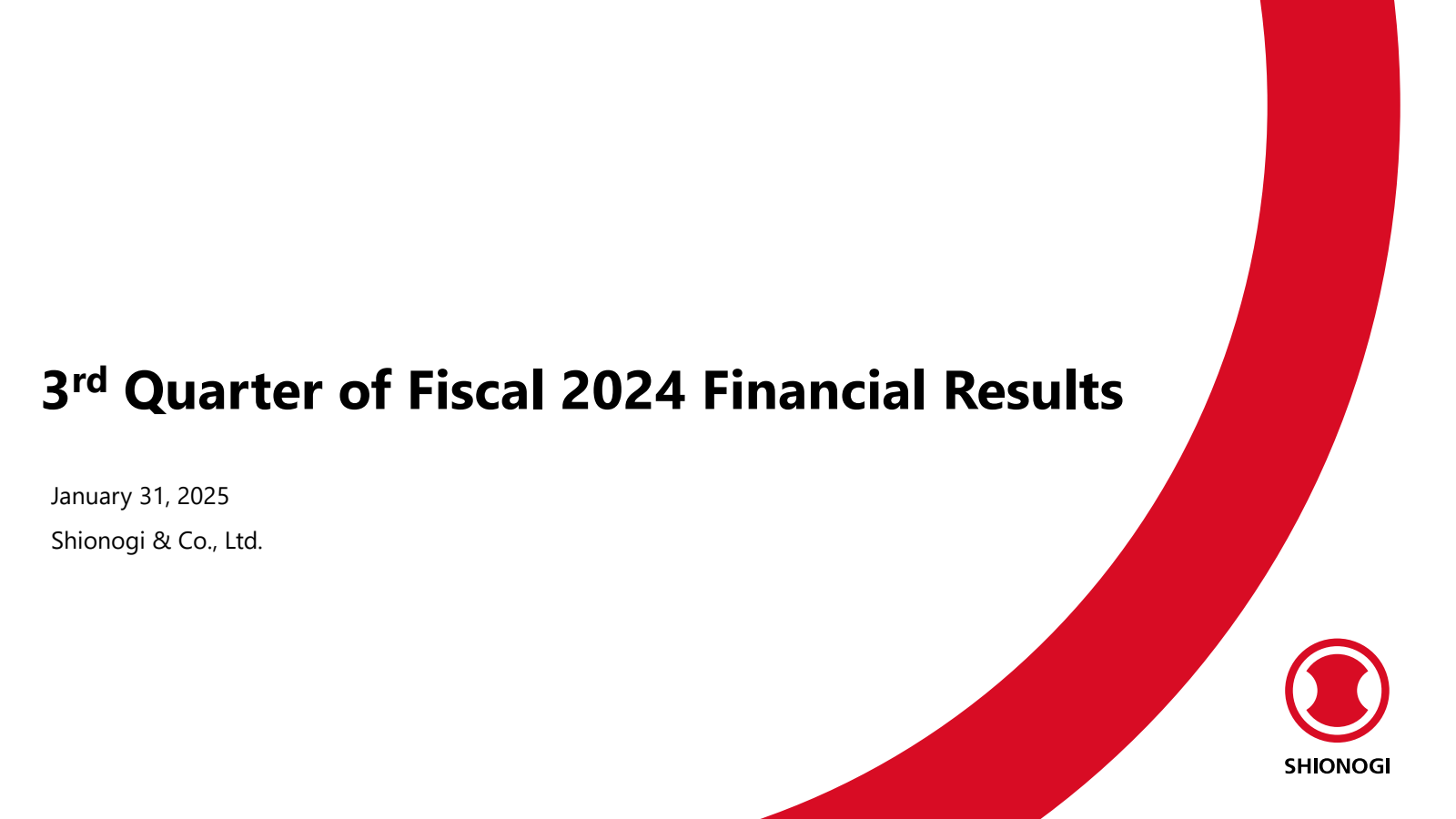 3rd Quarter of Fisca