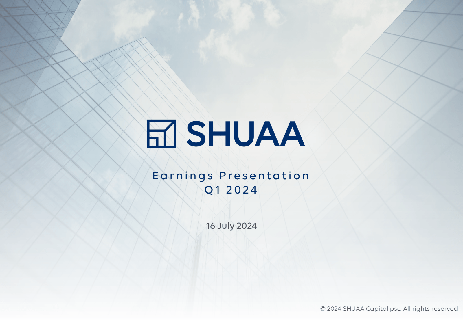 SHUAA 

Earnings Pre