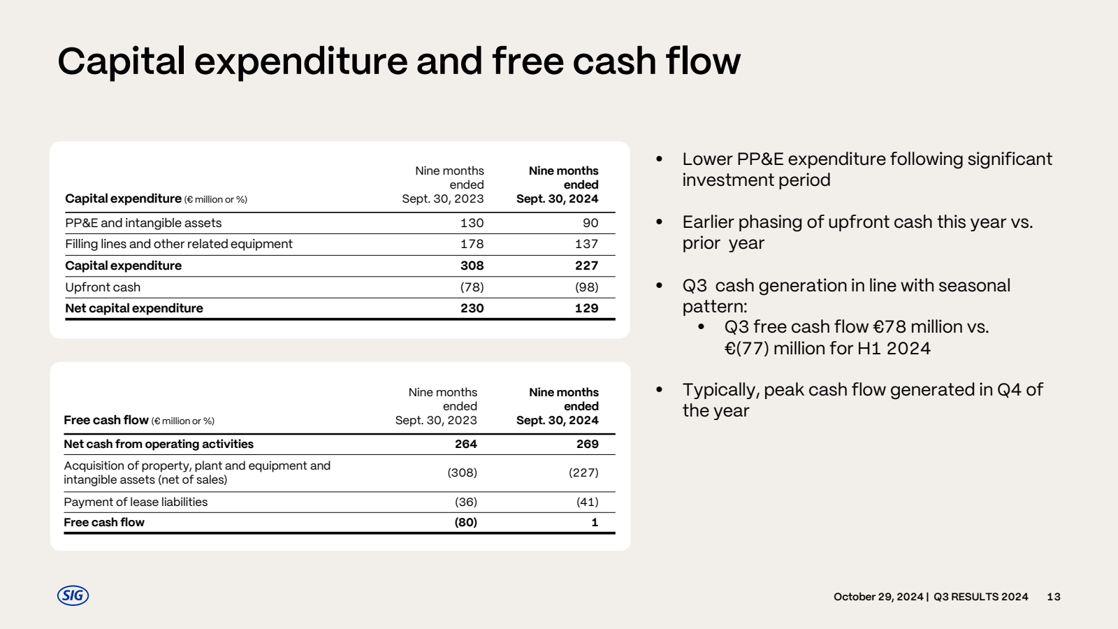 Capital expenditure 