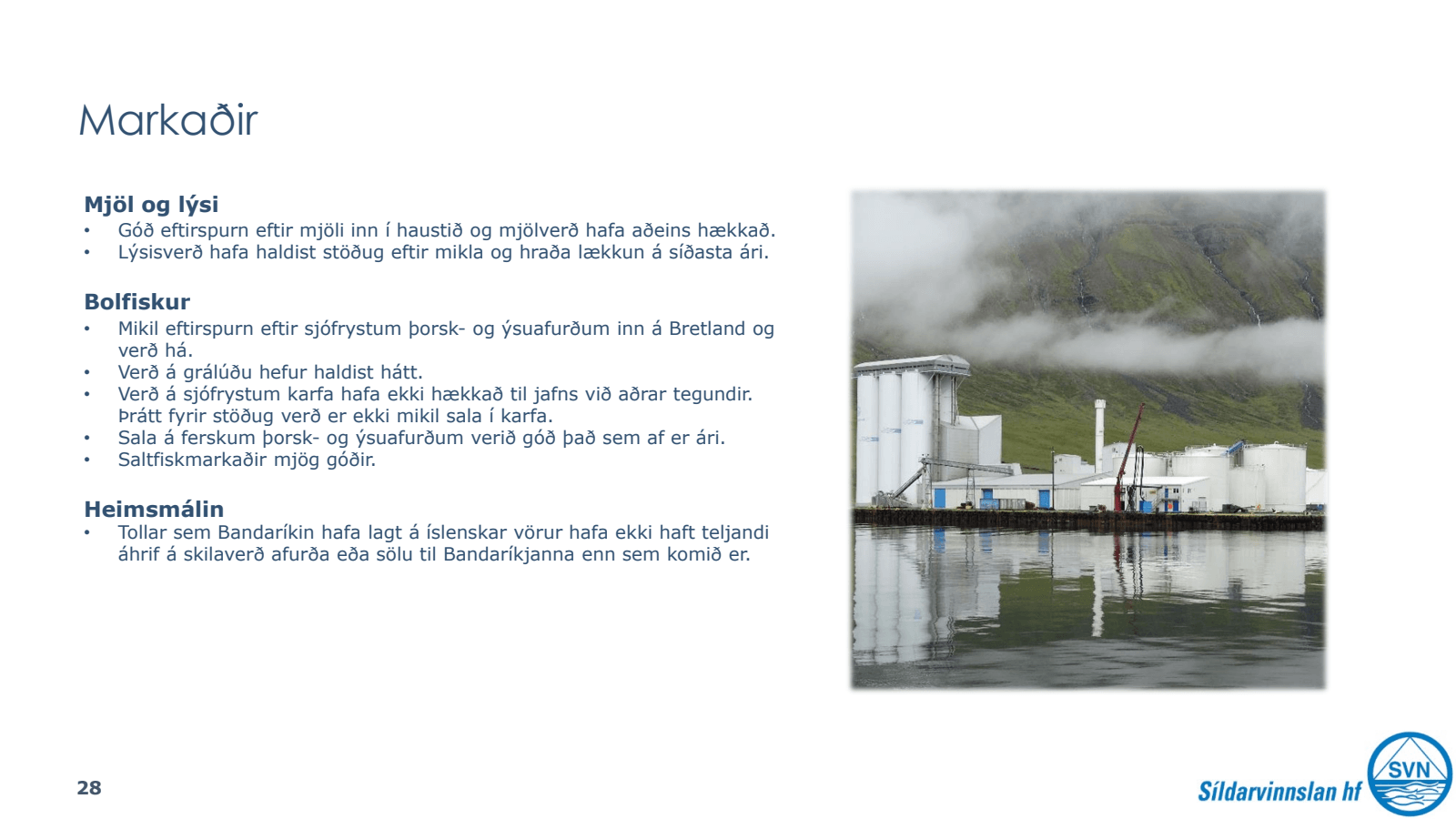 Markaðir

Mjöl og lý