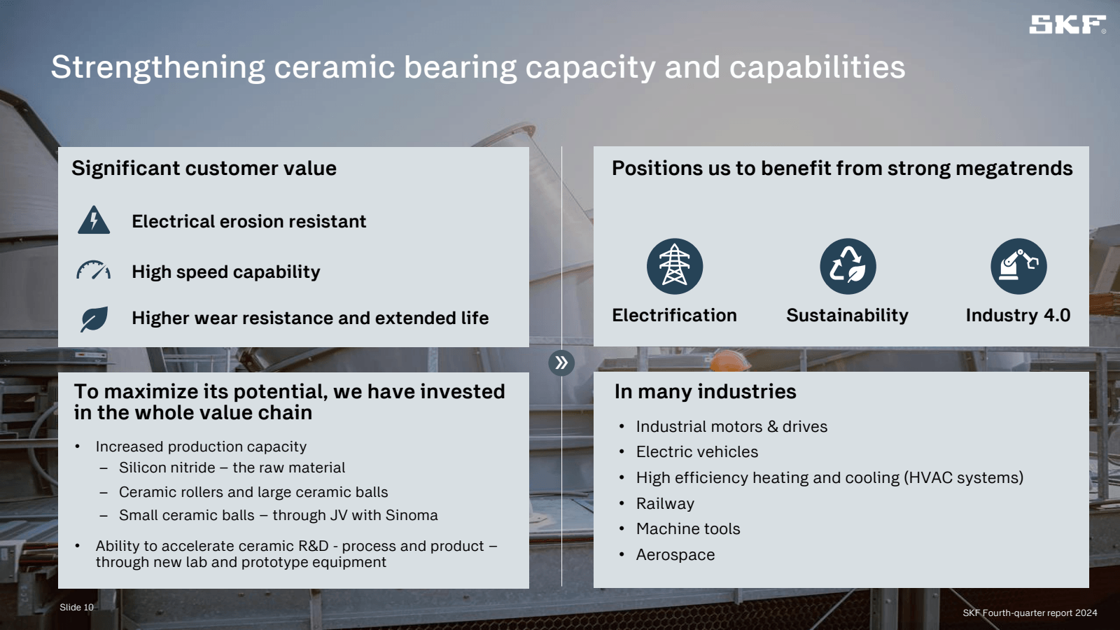 Strengthening cerami