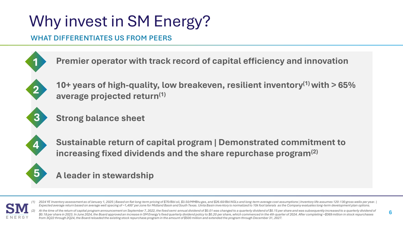 Why invest in SM Ene