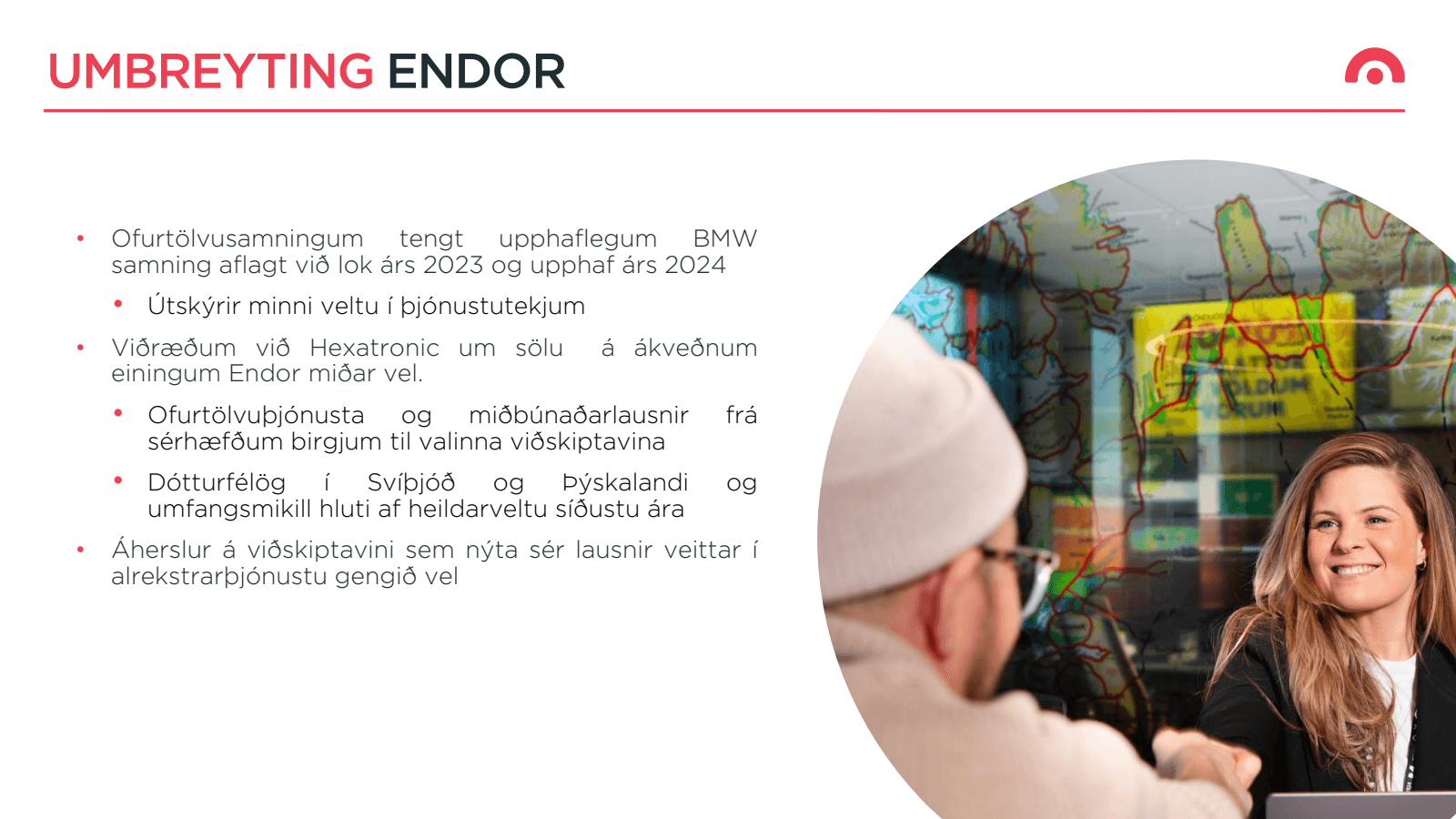 UMBREYTING ENDOR 

O