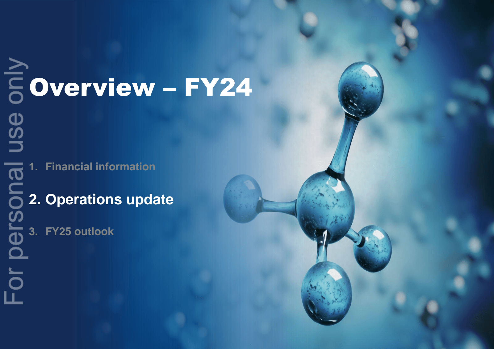 Overview - FY24 

Fo