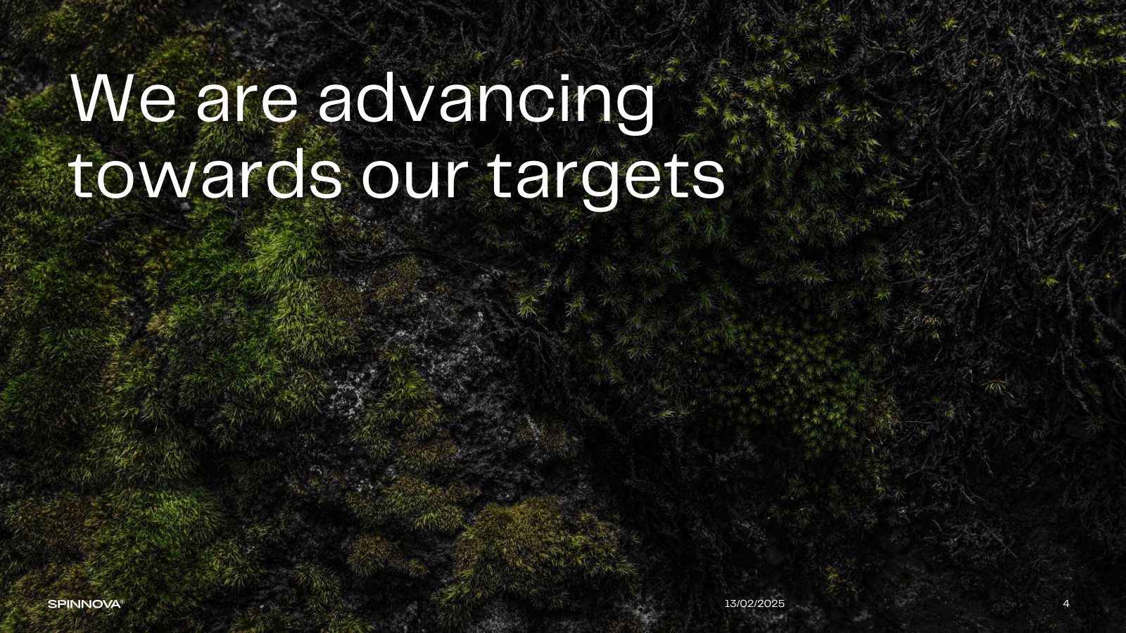 We are advancing tow