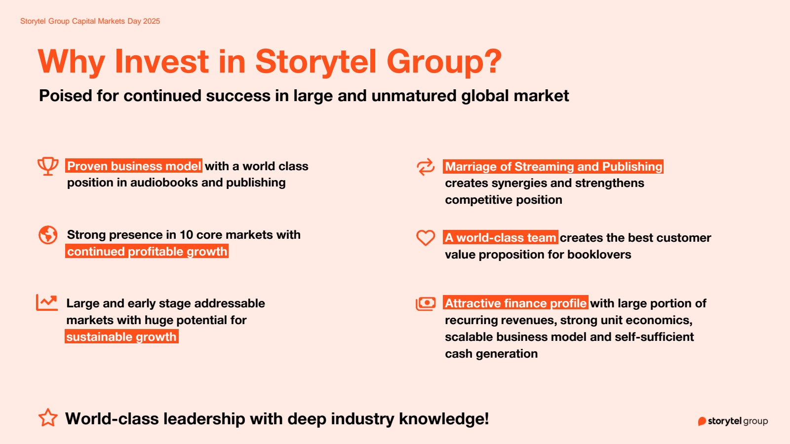 Storytel Group Capit