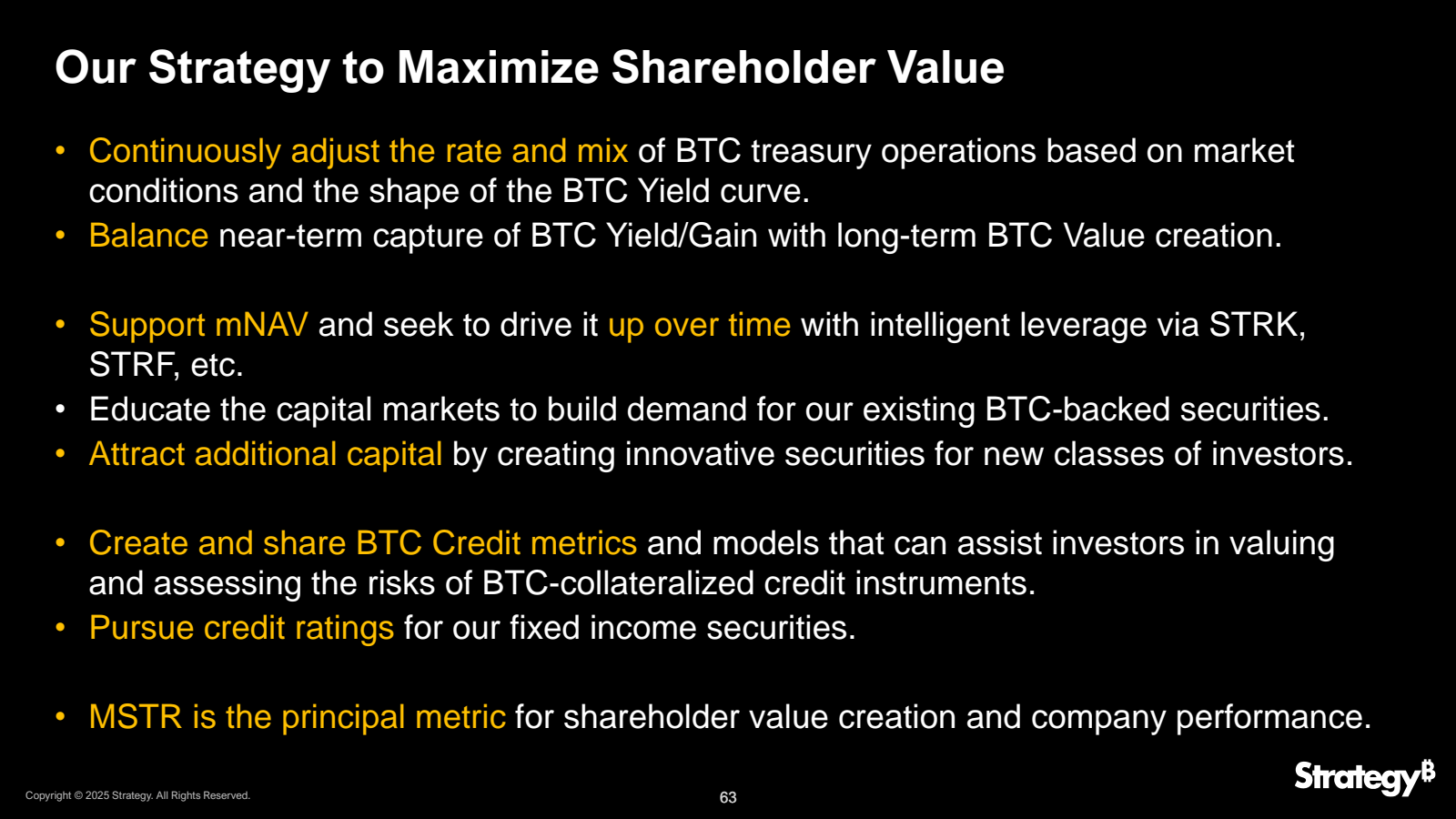 Our Strategy to Maxi